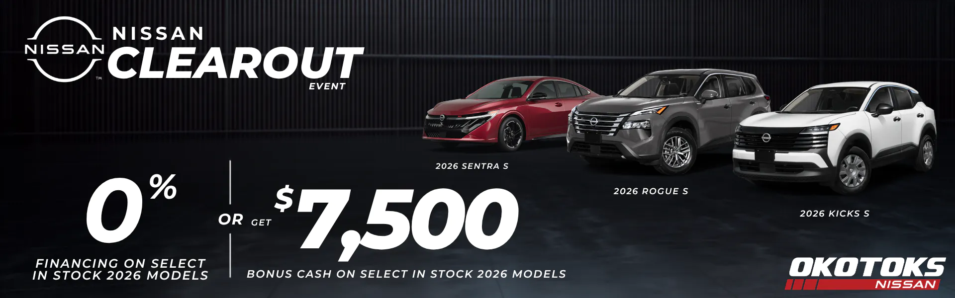 Nissan Clearout Event at Okotoks Nissan